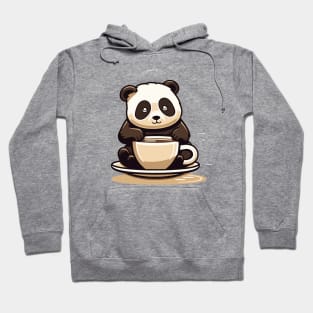 Panda Coffee: Caffeine and Cuteness Hoodie